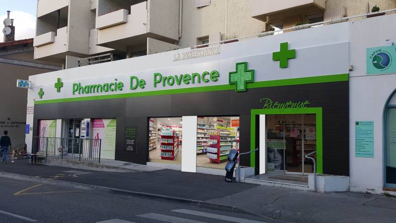 Pharmacie Aubagne proche de Auchan